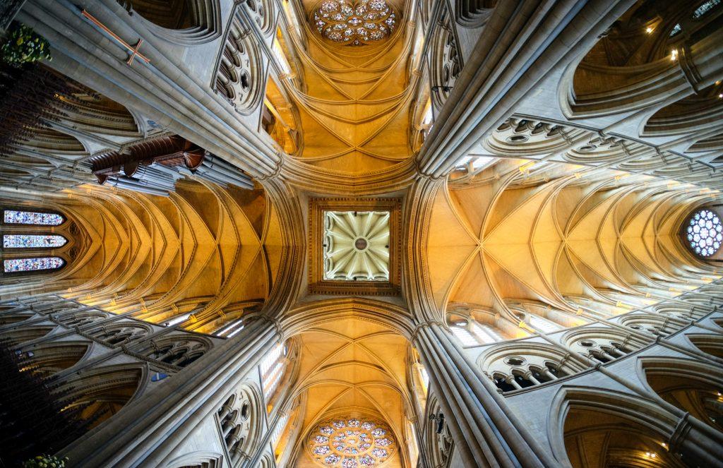 Truro cathedral ceiling
