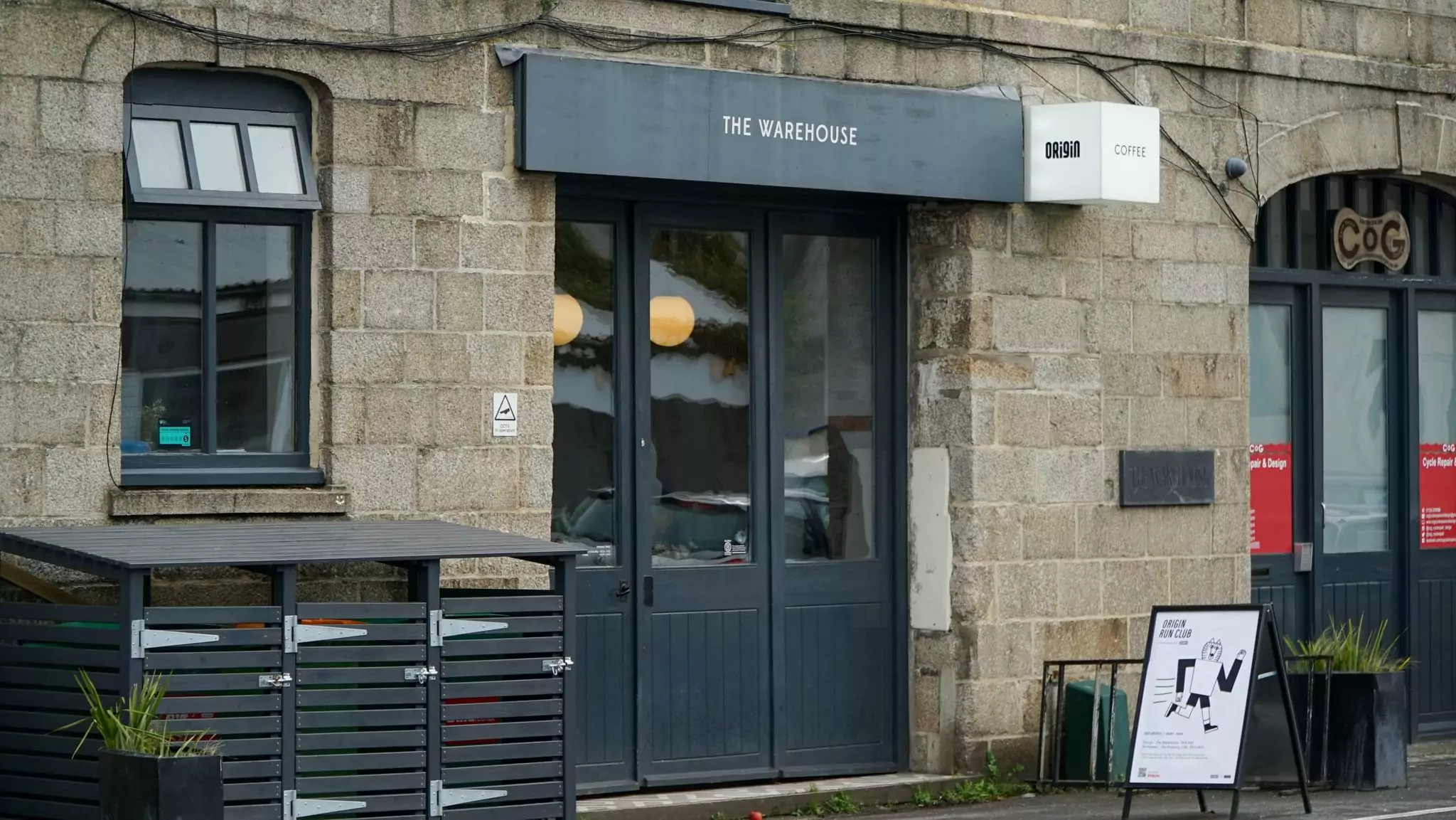 Warehouse cafe Penryn