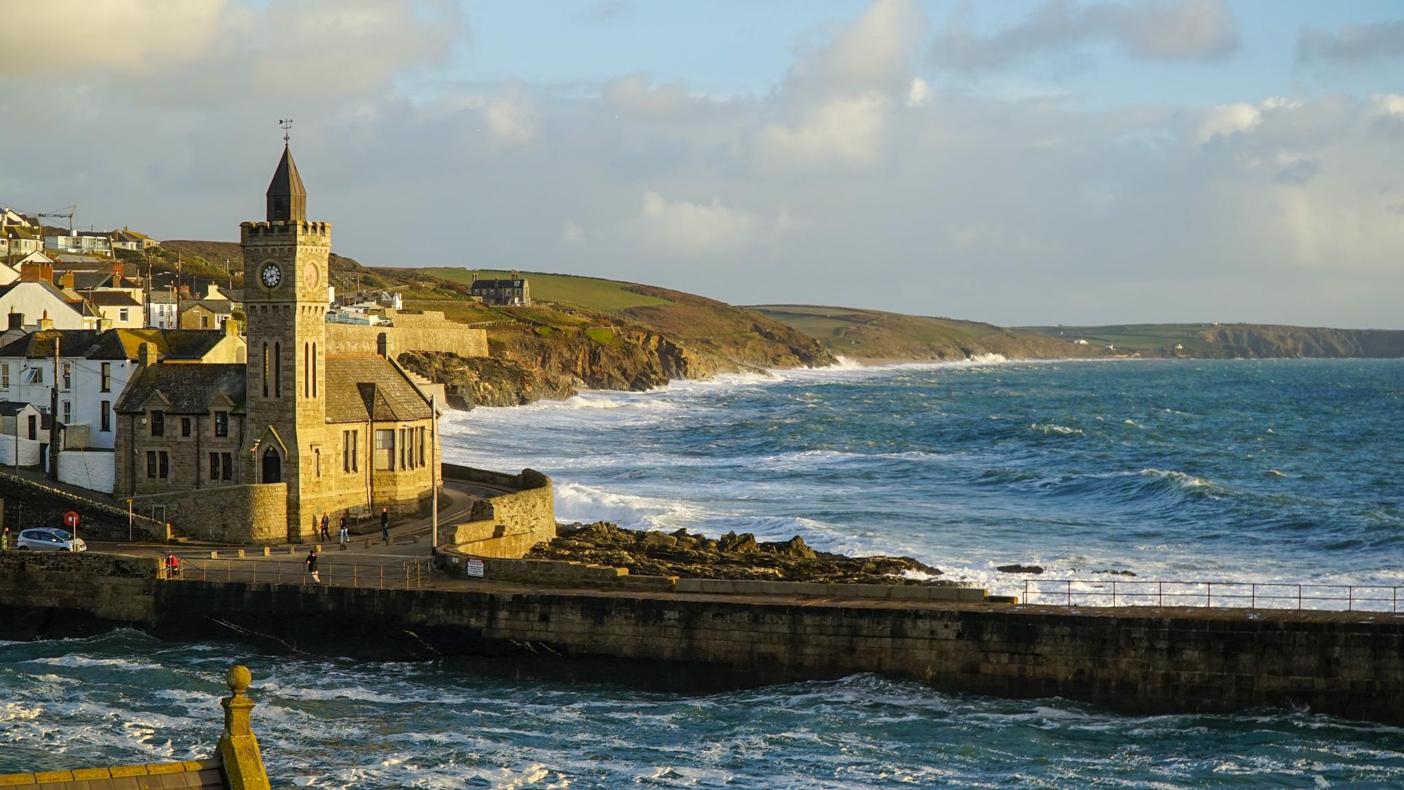 porthleven in the afternoon