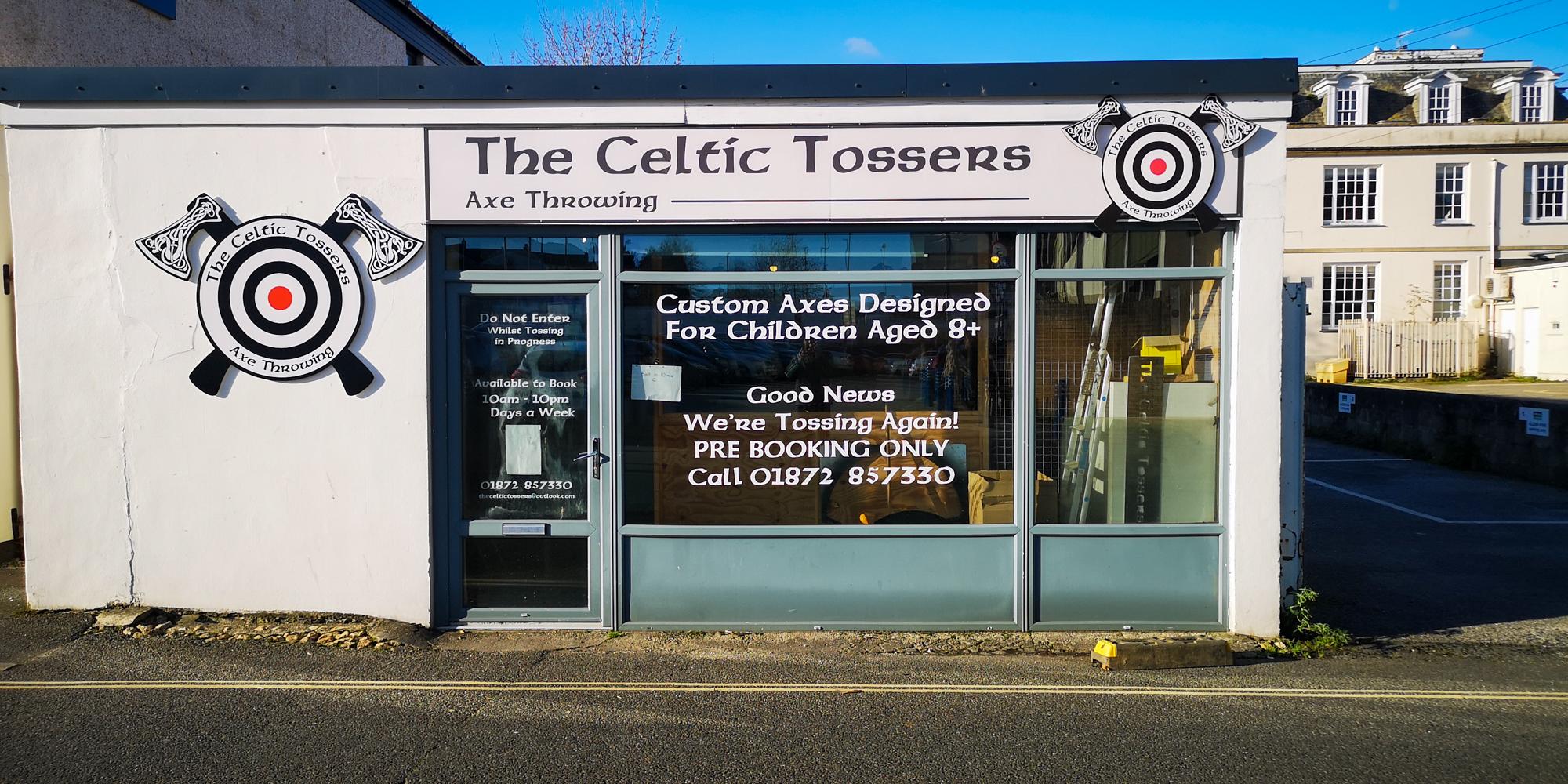Celtic tossers axe throwing truro