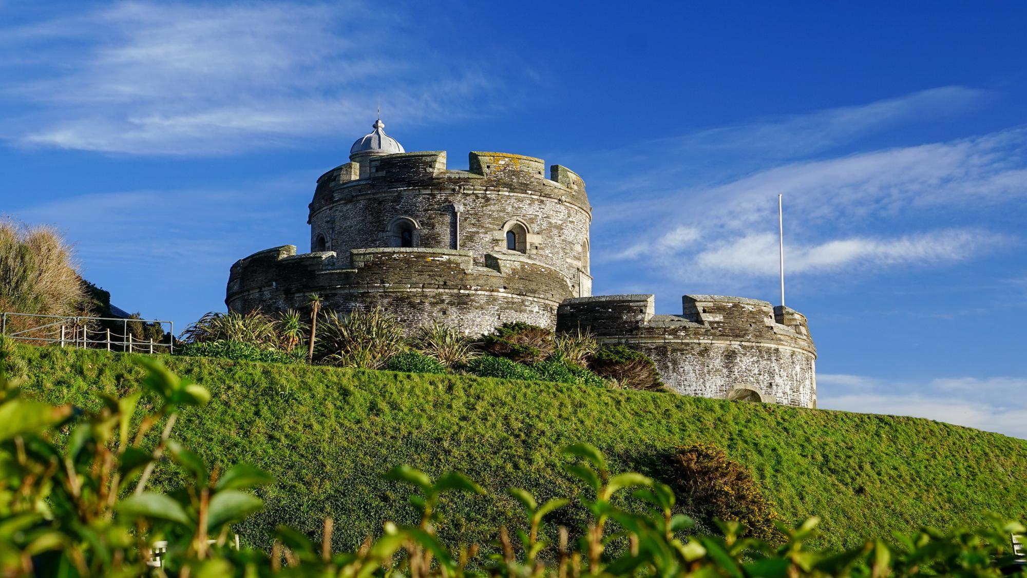 St Mawes Castle in January
