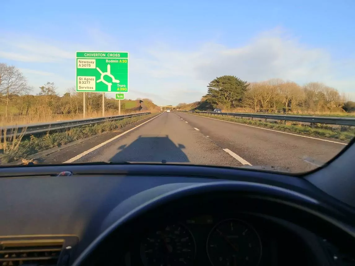 driving to truro