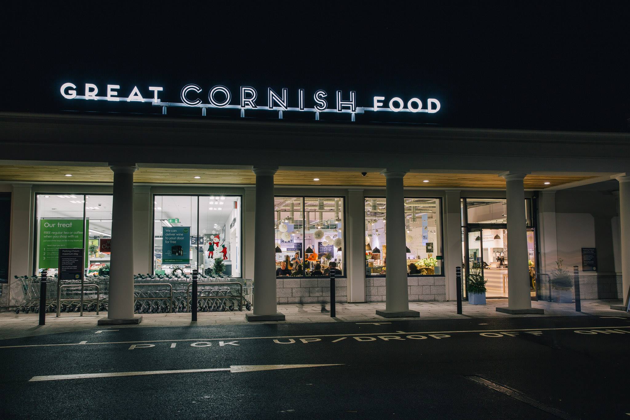 Outside of the Great Cornish Food Store