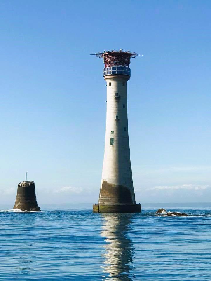 Eddystone lighthouse Cornwall