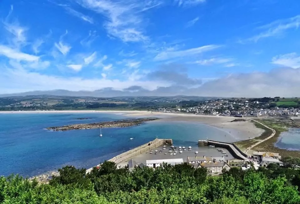 Marazion kitesurfing spot