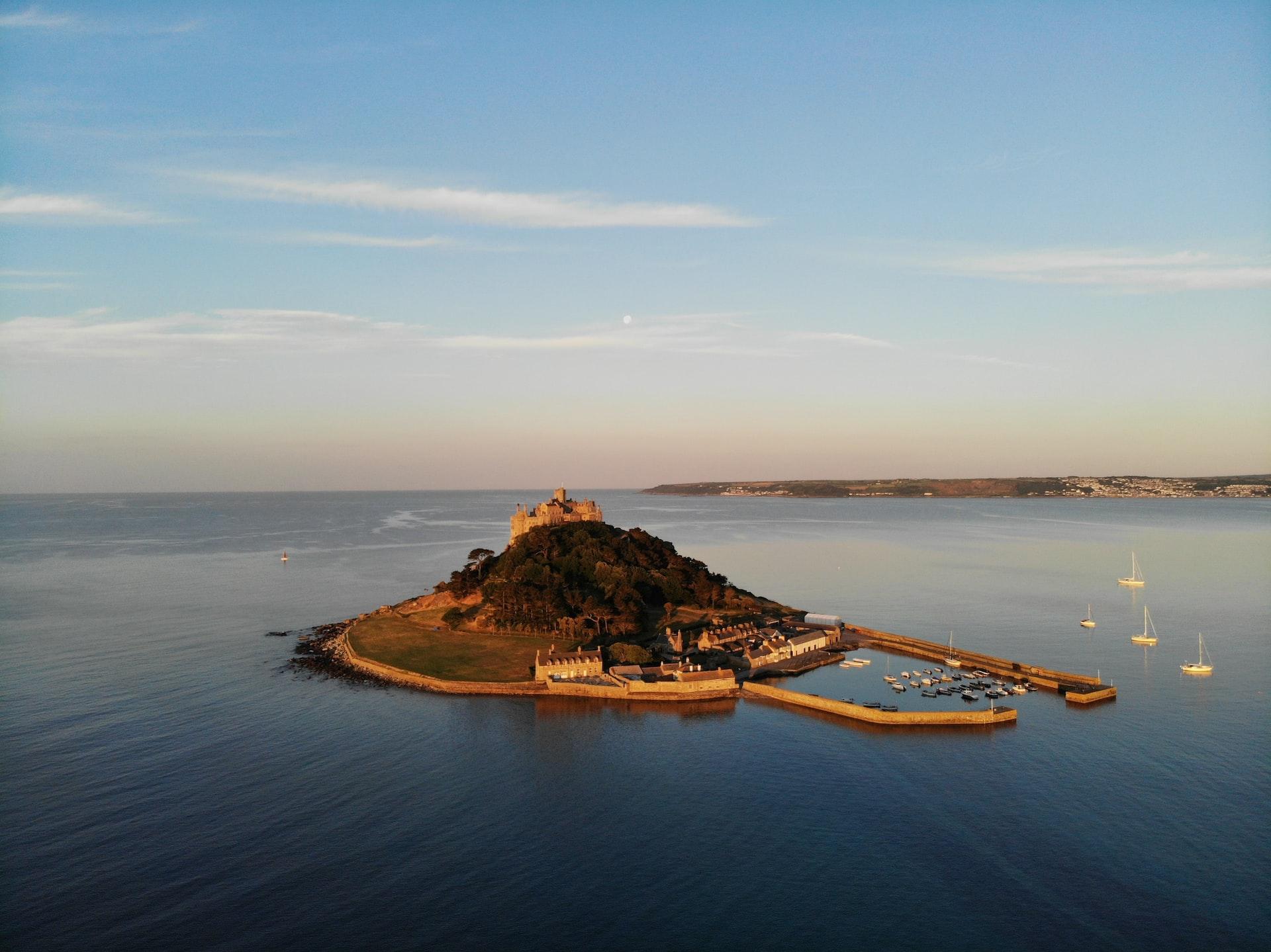 St Michaels Mount at Sunset