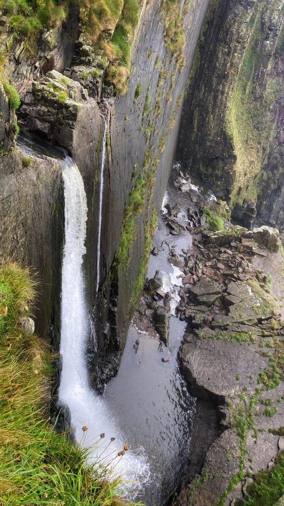 Speke’s Mill Mouth waterfall