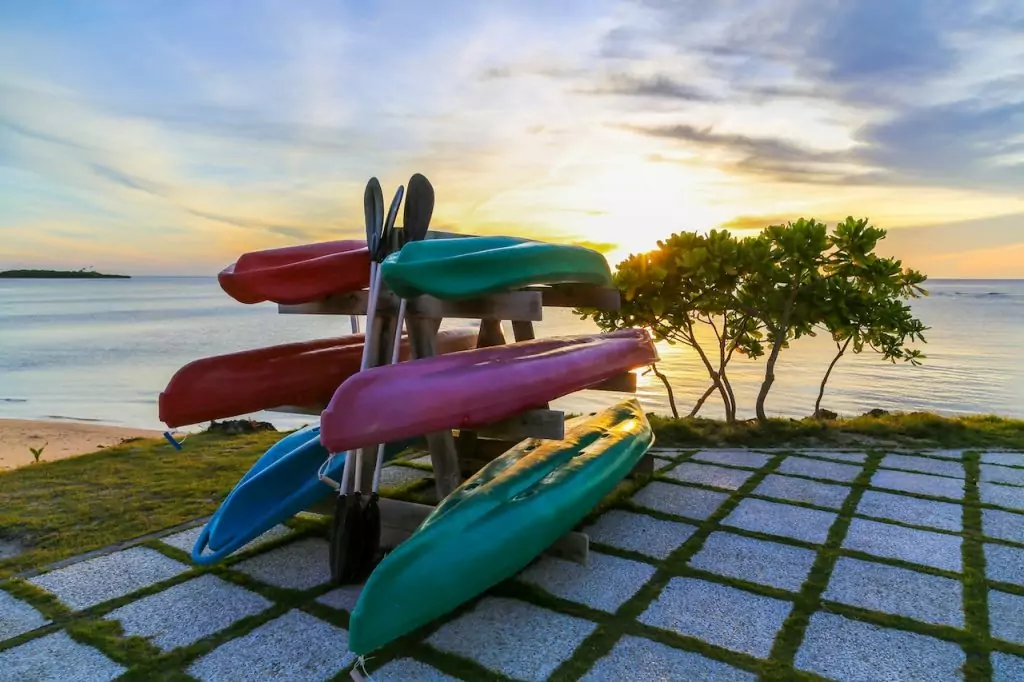 kayaking in Cornwall