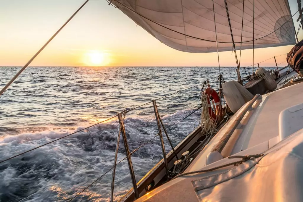 sailing in Cornwall