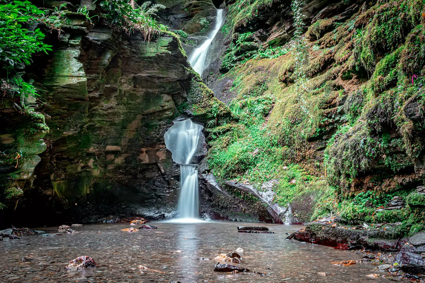 st nectars glen waterfall