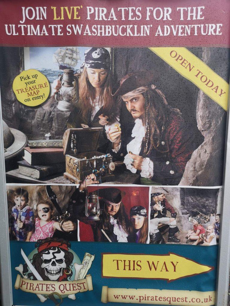Activities available at Pirates Quest Crazy Golf in Newquay