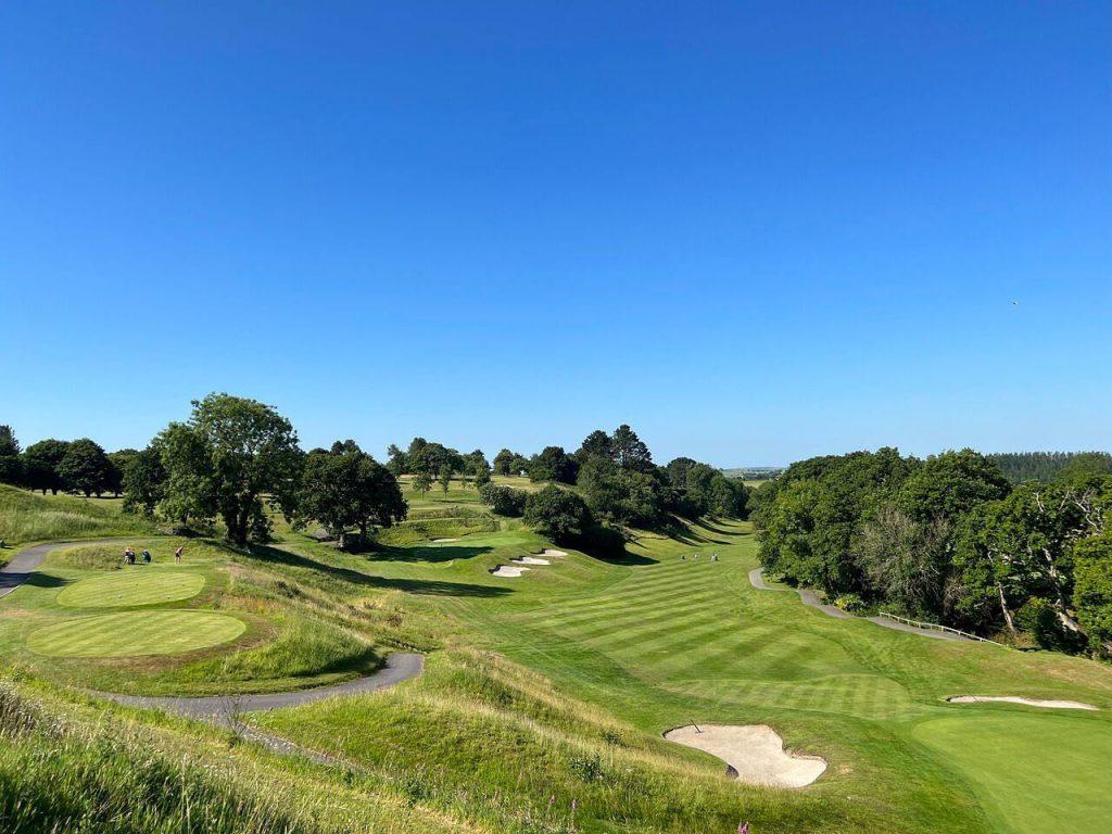 St Mellion Estate Golf Course on a sunny day