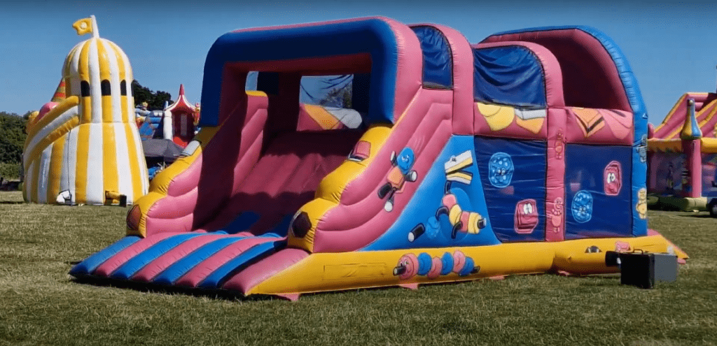 south west inflatable theme park bounce castle