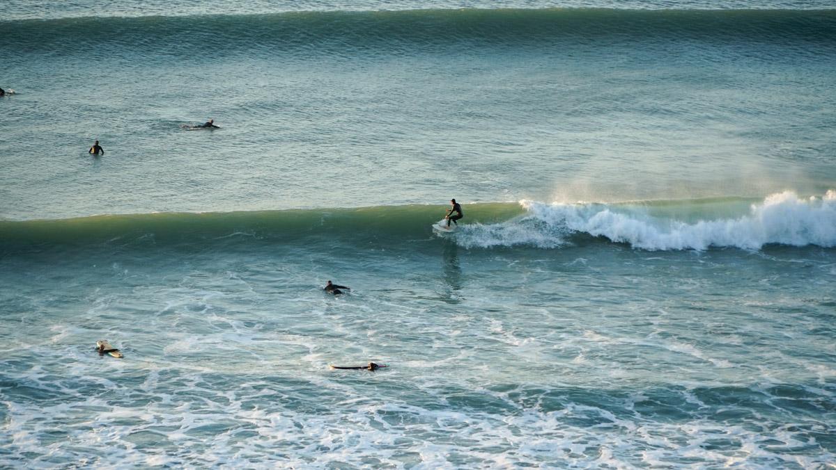 Surfing in Falmouth