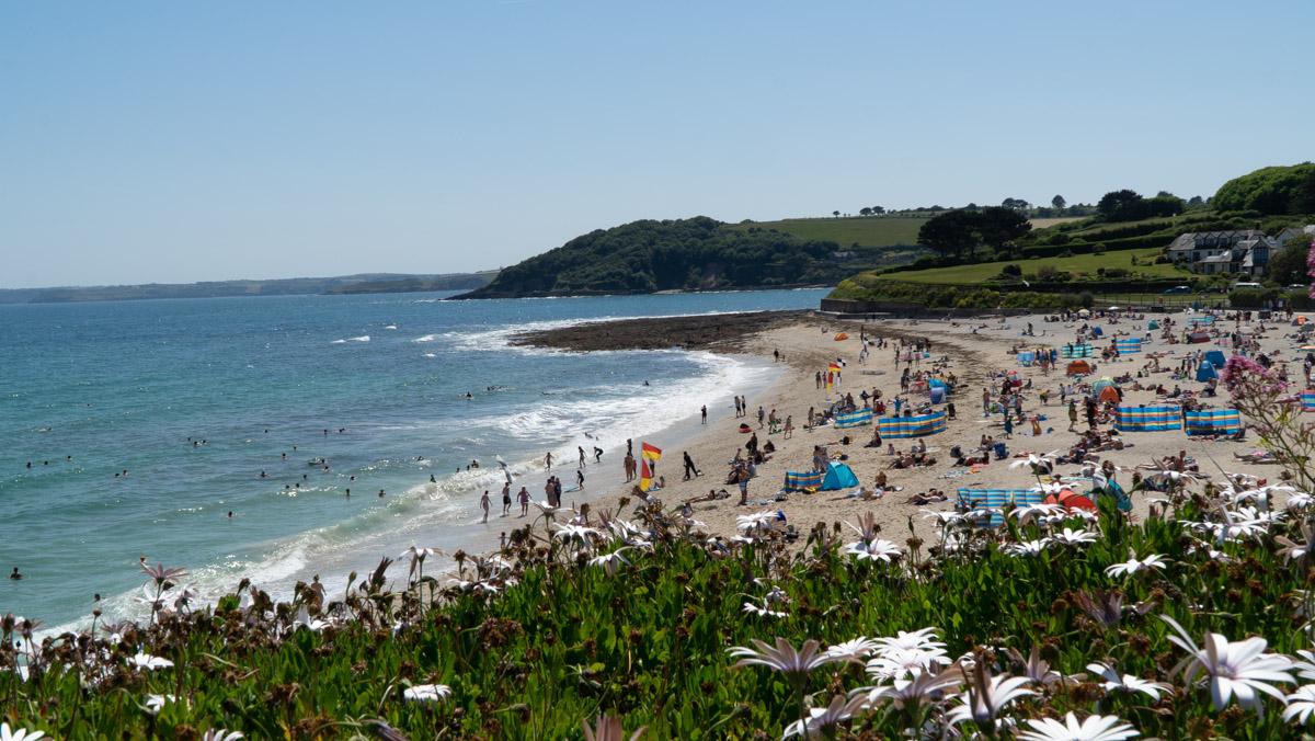 Things to do in falmouth include going to Gylly beach!
